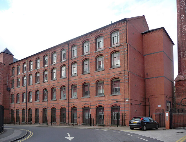 Albert Mill, Gamble Street, Nottingham © Stephen Richards :: Geograph ...