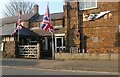 The side entrance to The Dolphin Inn, Middleton Cheney