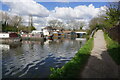 Grand Union Canal towards bridge #190