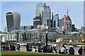 City of London, seen across the River Thames