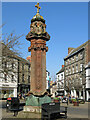 NY9364 : The Temperley Memorial Fountain, Market Place by Mike Quinn