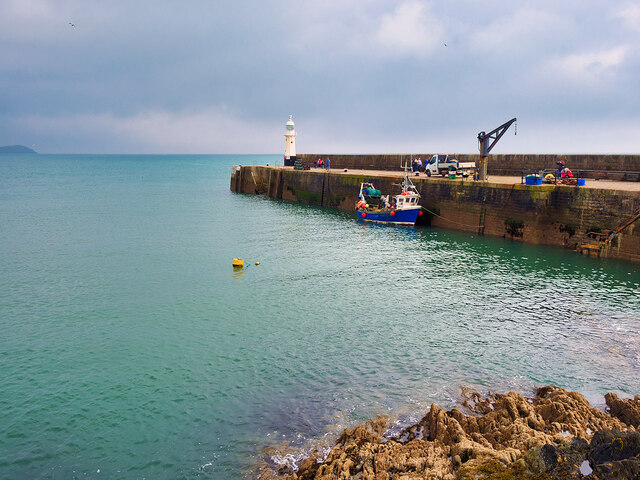 Polkirt Beach, Cornwall - Area Information, Map, Walks And More