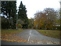 Service road alongside Birmingham Road, Shenstone