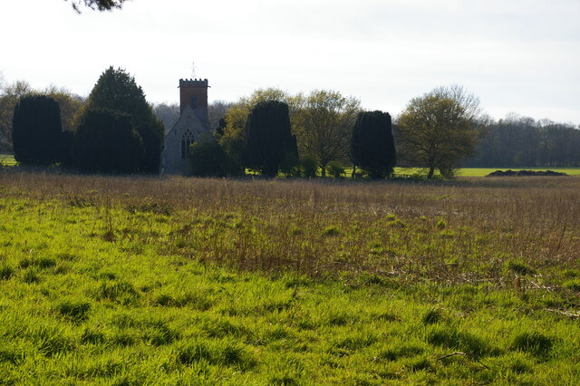St Peter's church, Carlton, from the east