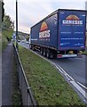 ST3091 : Genesis lorry, Malpas, Newport by Jaggery