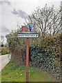 TG3028 : Meeting Hill village sign by Jane Rackham