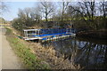 Pontoon bridge, Union Canal near bridge #60