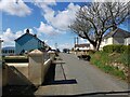 Main street of Trefgarn Owen, Pembrokeshire