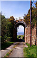 Elegant bridge on the former Maidens and Dunure Light Railway