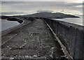 SH2484 : Holyhead Breakwater and Mountain by Mat Fascione