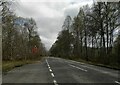 The A835 north of Contin