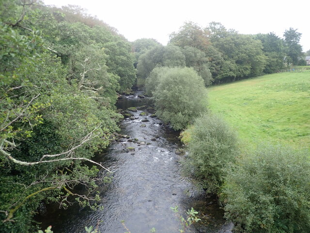 Looking upstream at Pont Rhyd-y-Benllig © Eirian Evans cc-by-sa/2.0 ...