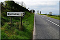 Direction sign for Dunmullan