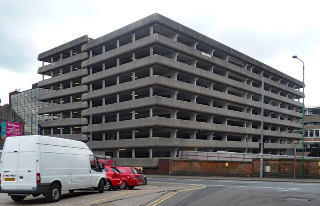 Car park, Talbot Street, Nottingham © Stephen Richards :: Geograph ...