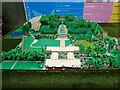 "Lego" model of the Alnwick Gardens