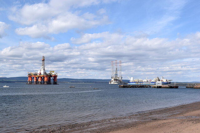 The view from Cromarty beach