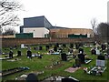 Eastern corner of Armley cemetery