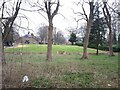 Disused bowling green in Armley