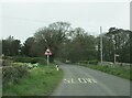 Access  road  to  Craster  South  Farm  on  left