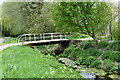 Dalham: Bridge over the River Kennett providing access to housing