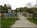 Meadow Lane bridleway level crossing