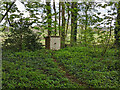 Small cabinet near bridleway