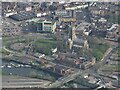 Doncaster centre and Minster: aerial 2022 (2)