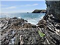 SH2279 : Rocks at Graig Lŵyd by Mat Fascione