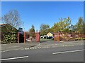 NZ3267 : Howdon Children's Centre entrance gates by Adrian Taylor