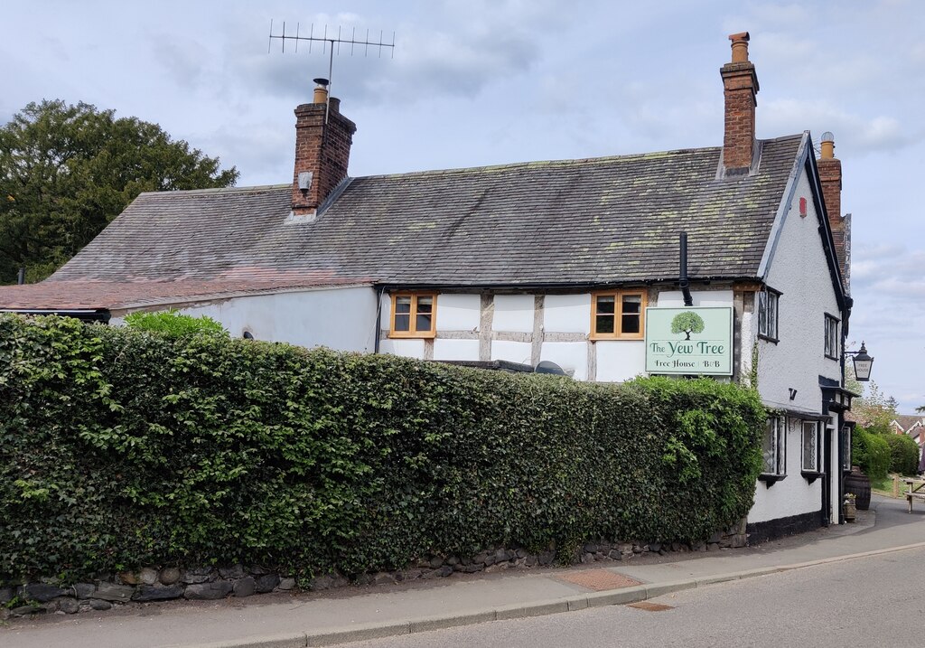 The Yew Tree at All Stretton © Mat Fascione :: Geograph Britain and Ireland