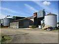 Grain silos, Manor Farm, Edworth