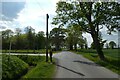 Road near Metham Hall