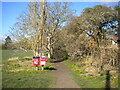 Footpath into Great Chesterford