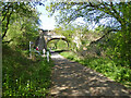 Bridge over former railway north of Felsted