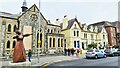 Statue of The Queen of Hearts by the Llandudno Museum