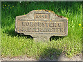 Concrete Milestone, A449, Crossway Green