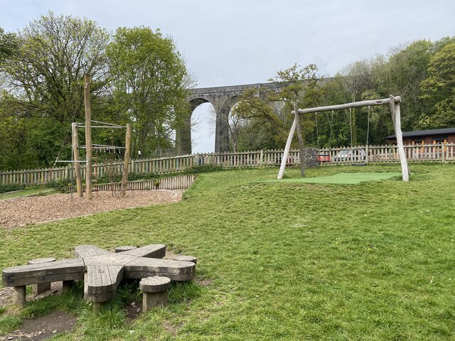 Play Area At Porthkerry Park © Alan Hughes Cc-by-sa 2.0 :: Geograph 