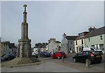 NX4355 : Mercat Cross, Wigtown by Russel Wills