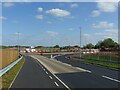 SK6043 : Upper roundabout on Colliery Way, Chase Farm development by Alan Murray-Rust