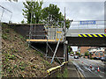 SP3065 : Rugby Road railway bridge replacement, Royal Leamington Spa, Easter 2022 by Robin Stott