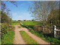 Footbridge between Woodside Farm and Swancote Farm, Chaddesley Corbett