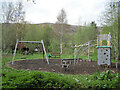 NN6194 : Children's play area, Laggan by Jim Barton