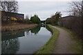 Birmingham Canal towards Rough Hill Rail Bridge