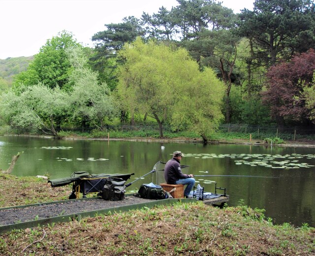 Fishing, The Mere, Scarborough