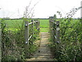 Bridge over a drain