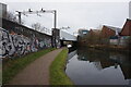 Wyrley & Essington Canal towards Heath Town Railway Bridge