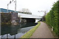 Wyrley & Essington Canal at Heath Town Railway Bridge