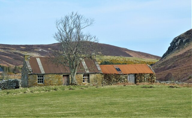 Old croft-house at West Strathan