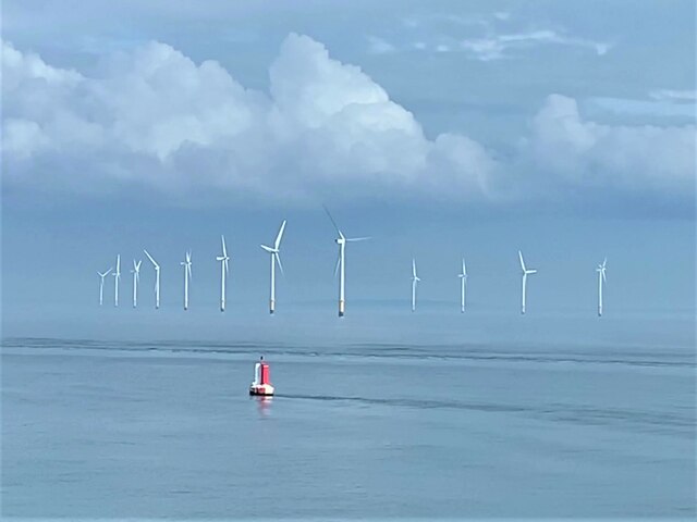 Burbo Bank wind farm, Liverpool Bay