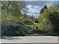 SP2972 : Gate to footpath by Knowle Hill, Kenilworth by Robin Stott